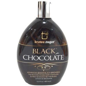 Brown Sugar Black Chocolate Advanced 200X Black Bronzer Tanning Lotion 13.5oz